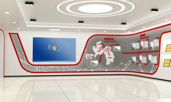北京企业成果展厅设计